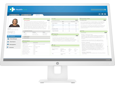 HP Healthcare Edition HC271 Clinical Review Monitor